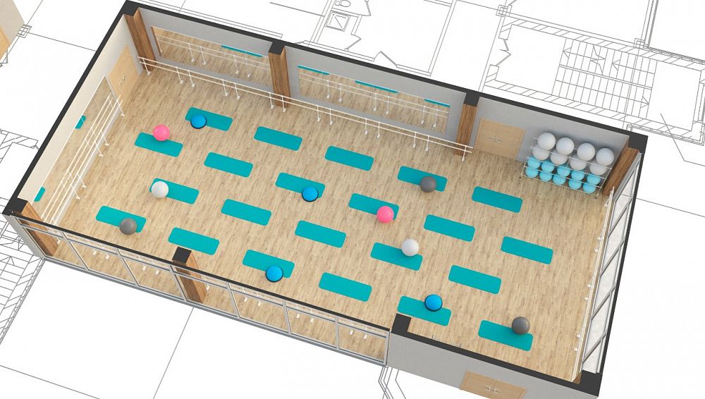 ЦВВС г. Иваново (зал хореографии)